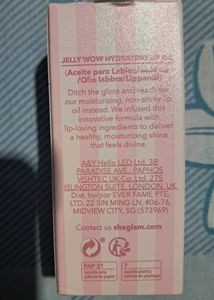 Sheglam Jelly Wow Hydrating Lip Oil
