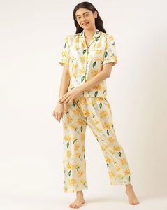 Floral Print Women's Pyjama Set