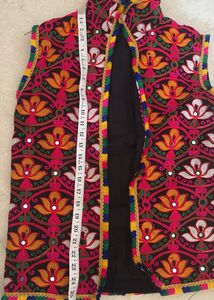Unisex Navratri Embroidered Ethnic Jacket