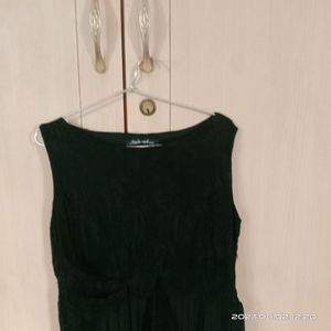 Natural Brand Imported.S Size Black Shirt Dress Wi