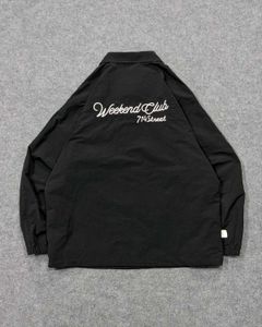 Coach 714 Street Embroidery Snap Button Jacket