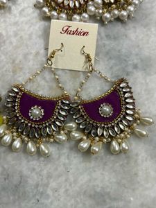 Assorted Traditional Indian Earrings 4 pices combo