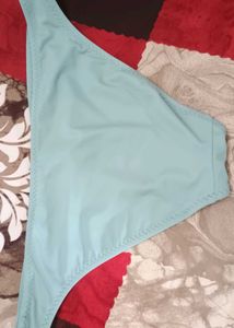 Blue Floral Bikini Bottom 5