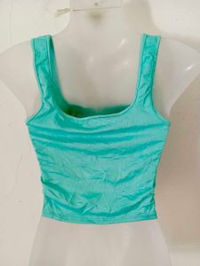 Mint Green Corset Tank Top