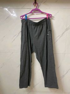 BlinkIn Grey 7XL Cotton Relaxed-Fit Track Pants
