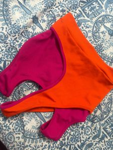 Colorblock Crop Tank Top