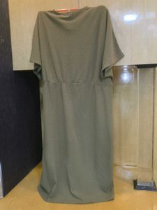Olive Green Casual Dress