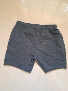 Men's Black Cotton Shorts