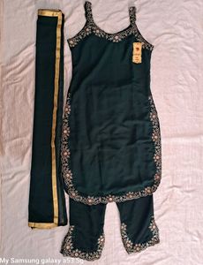 Beautiful Party wear Kurta Set With Dupatta