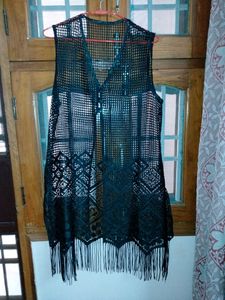 Long Net Jacket