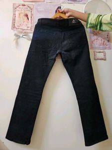 Classic Black Denim Jeans