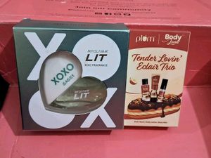 plum trio and my glam perfume