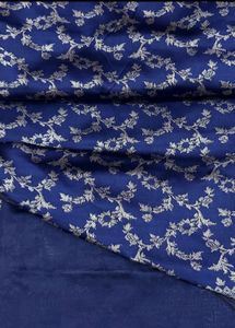 Last Piece Left-silver Zari Blue Saree
