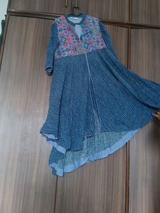 Biba High Low Design Kurta 38 Size