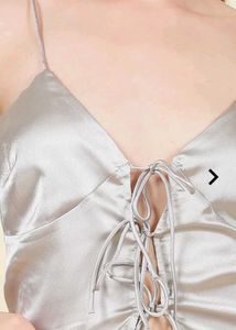 Silver Cami Top New with tag