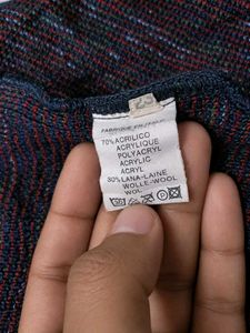 Corsieri Italian Blue Knit Sweater