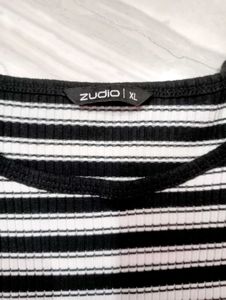 Striped Cropped T-Shirt