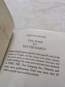 The Road to Better Habits Book