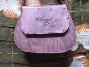 CUTE MAUVE PINK SLING BAG