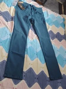 Comfortable Blue Stretch Pants
