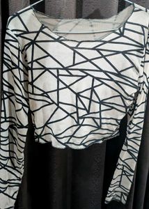 Sheer crop top!