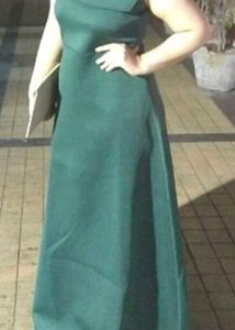 Elegant Green Maxi Dress