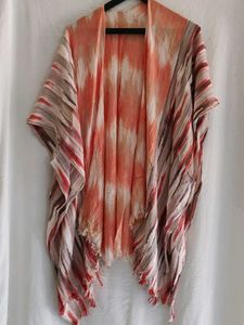 Boho Ombre Stripe Kimono Scarf