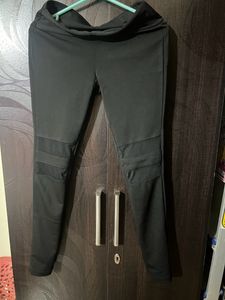 Black Netted Jeggings
