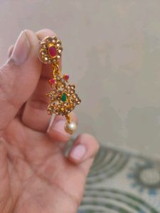 ONE GRAM GOLD FINISHING EARRINGS