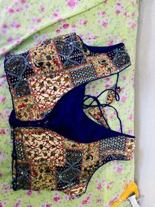 Beautiful Ethnic  navy blueLehenga Choli