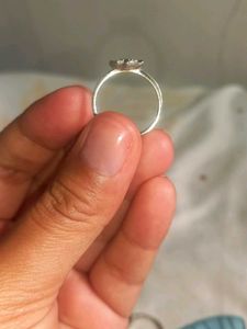pure silver Flower Ring