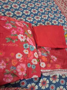 Beautiful Floral Anarkali Kurta Set