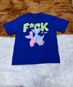Bonkers Corner Blue T-Shirt NEW