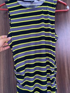 Striped Sleeveless Dress