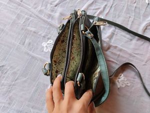 Chic Sage Green Shoulder Bag