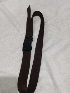 Women's Brown Nylon Belt