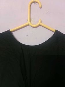Sleeveless Black Top