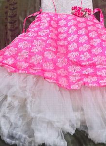 Beautiful Pink Floral Dress