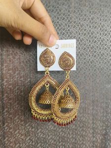 Traditional Jhumka Earrings (pack of 2)