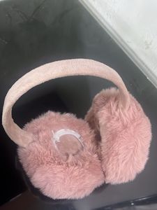 Fluffy Pink Earmuffs