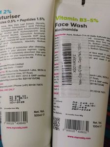 COSIQ Moisturizer &amp; Face Wash Set