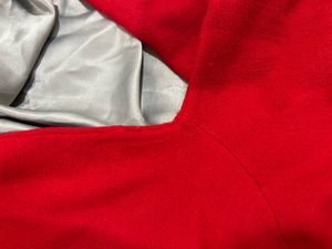 Red Mock Neck Sweater