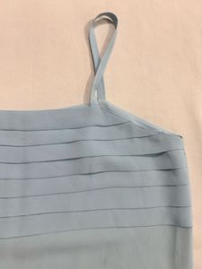 Light Blue Layered Tank Top