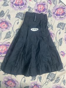 School Uniform Divider Skirt With Shirt Small Size