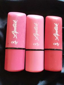 Orly Lipsticks - Set of 3 Pink Shades