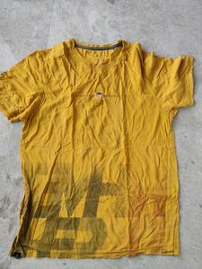 Yellow Graphic Print T-Shirt