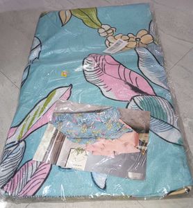 Brand New Bedsheet With 2 Pillow Covers