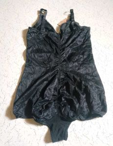 Elegant Black Lace Bodysuit