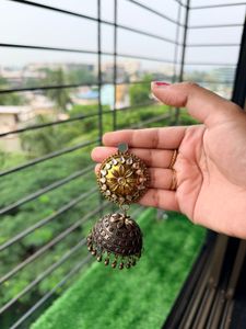 Antique Jhumka Earrings