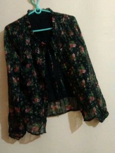 Floral Print Jacket